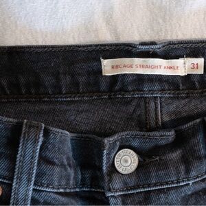 Levi’s Straight Ankle Women's Jeans - Black